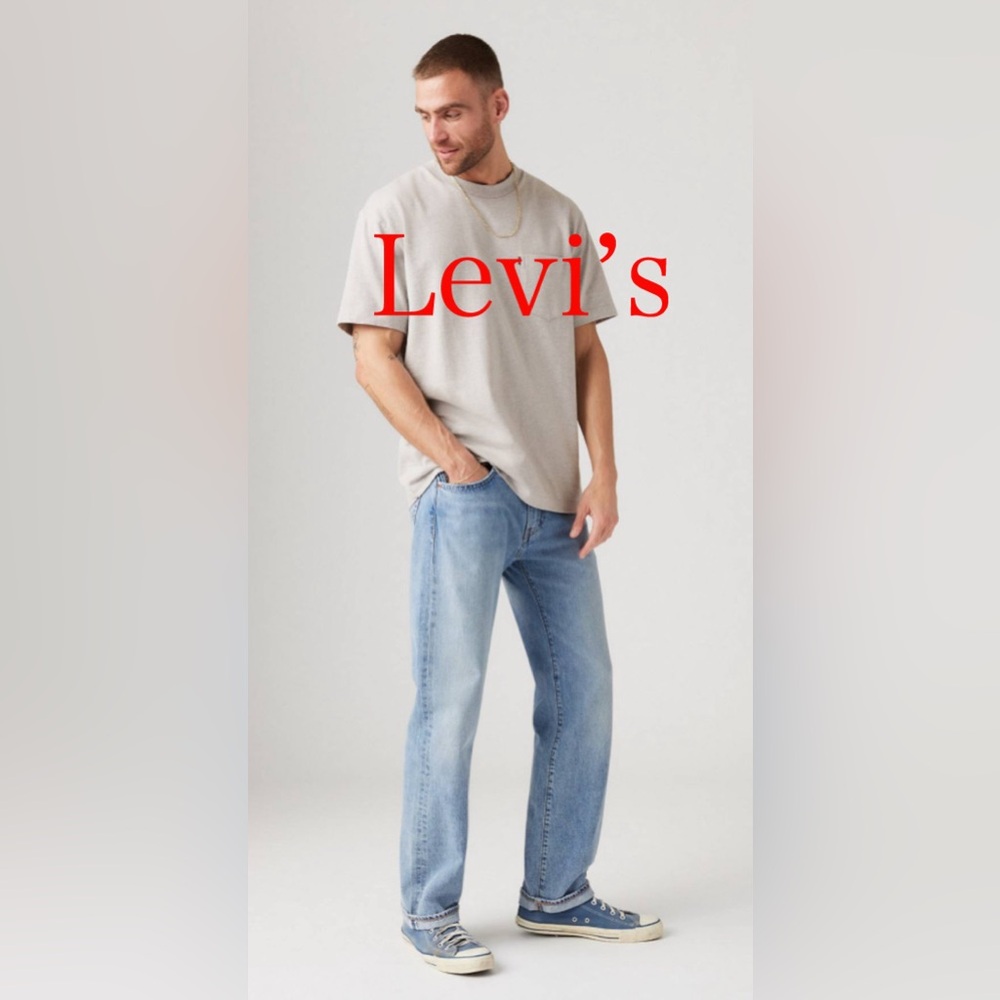 Levi’s 505 men’s regular fit stretch. Size: 36/32